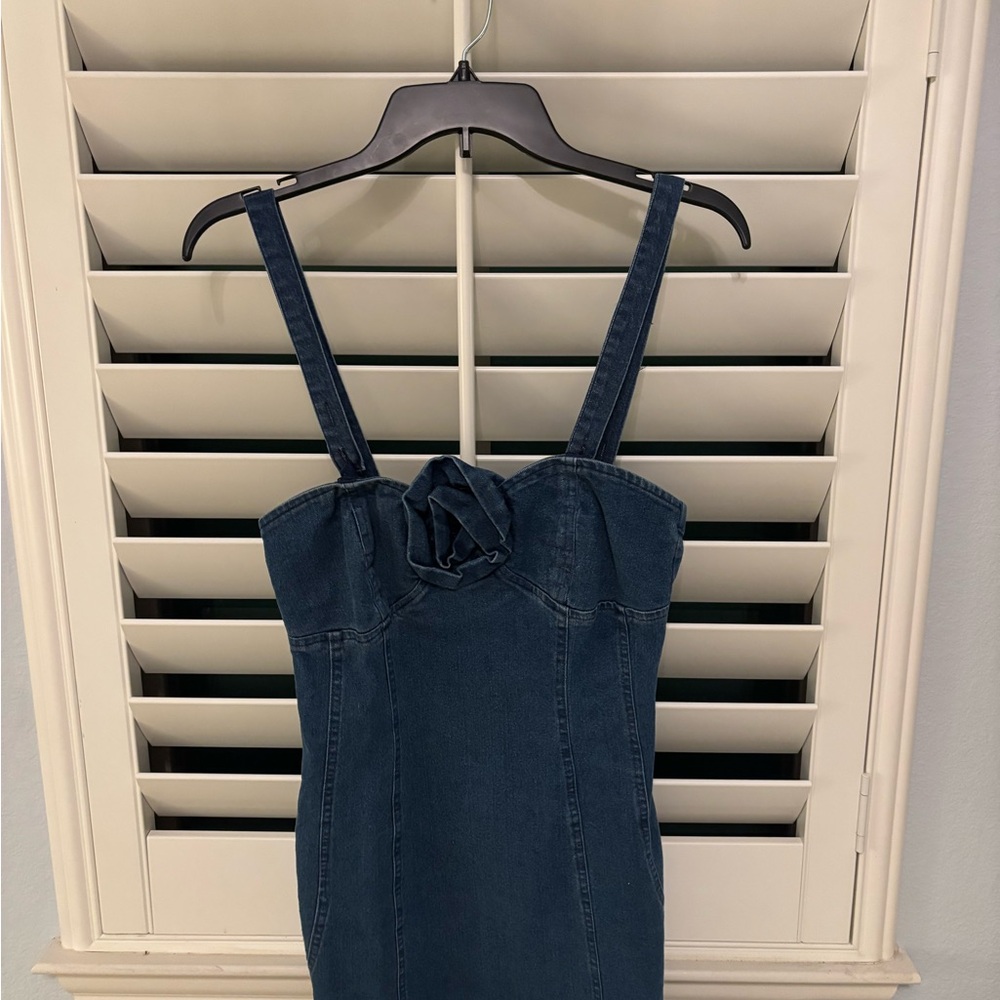 Denim Sleeveless Dress